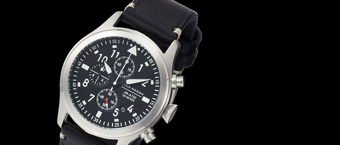 Jack Mason JM-A102-018 Aviator Chronograph Watch Review