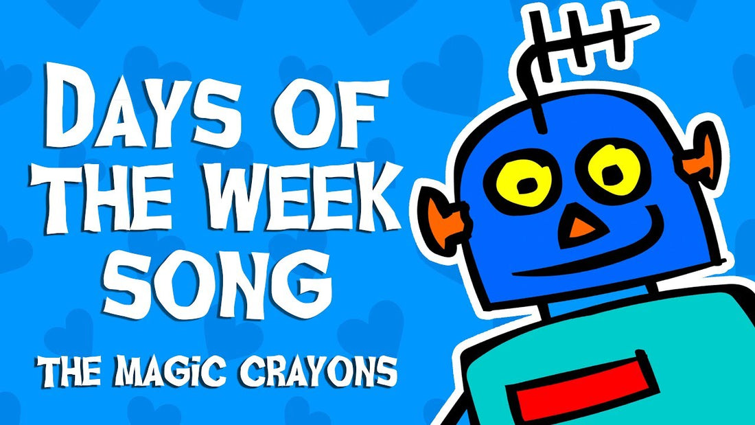 Days Of The Week Song Video for Kids