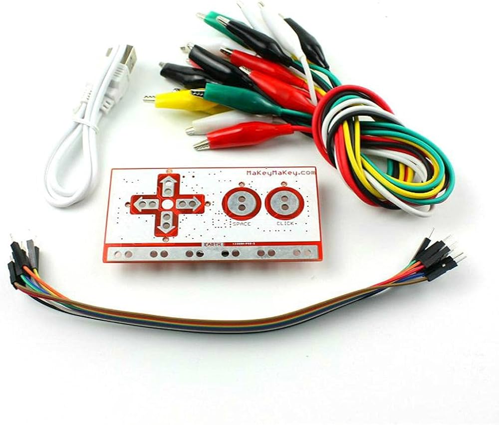 Student Computer Game with Makey Makey Controller