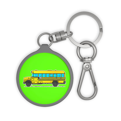 Yellow American School Bus Driver Keychain – Conductor Retirement Gift