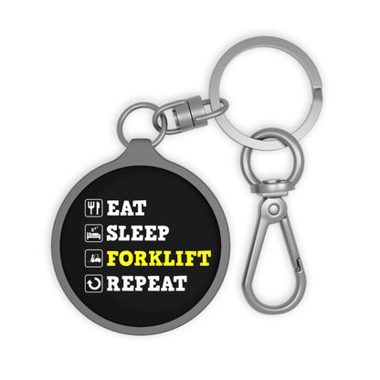 Forklift Truck Keyring Tag – Eat Sleep Forklift Repeat