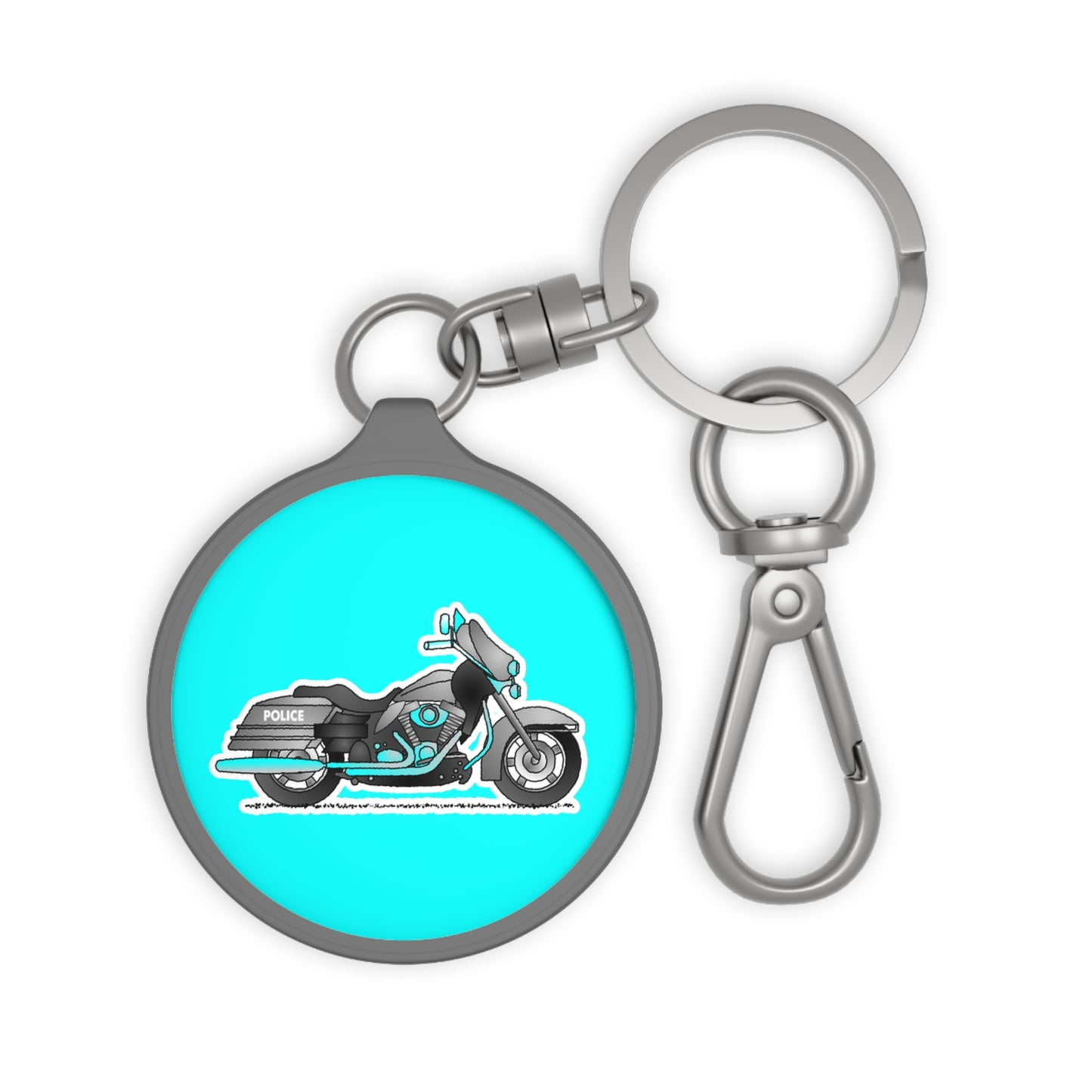 Harley-Davidson Police Motorbike Keyring – Law Enforcement Motorcycle