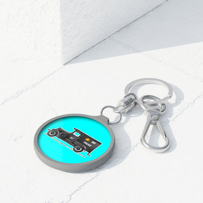 Police Paddy Wagon Keyring – Classic Law Enforcement Vehicle