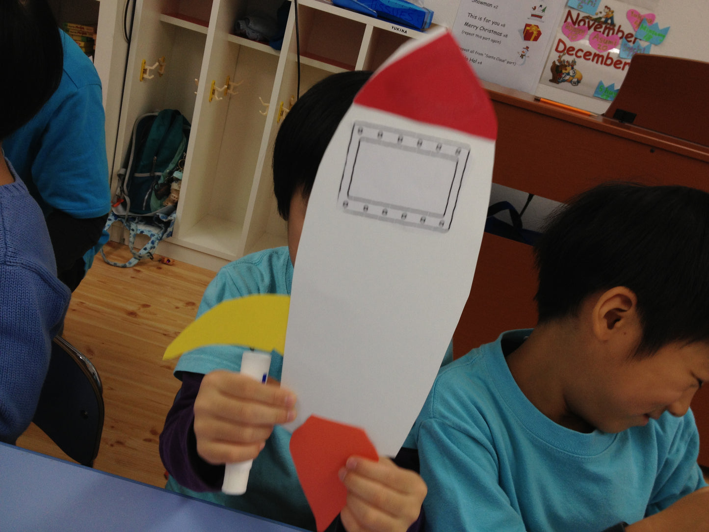 Free Children's Rocket Ship Craft Template. Digital Download.