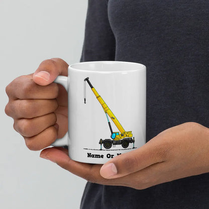 Personalized Carry Deck Crane Mug