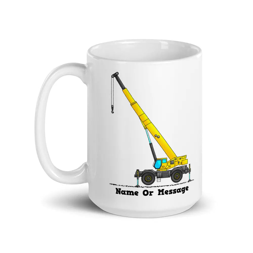 Personalized Carry Deck Crane Mug