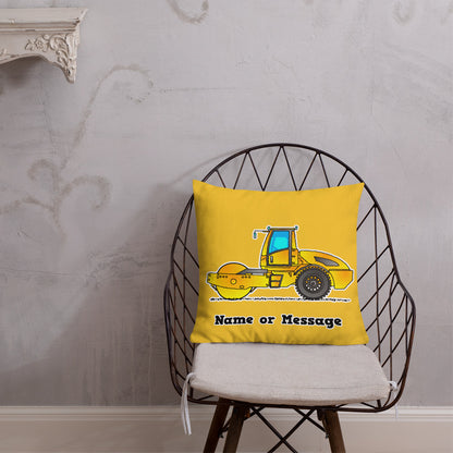 Road Roller Pillow Cushion P030