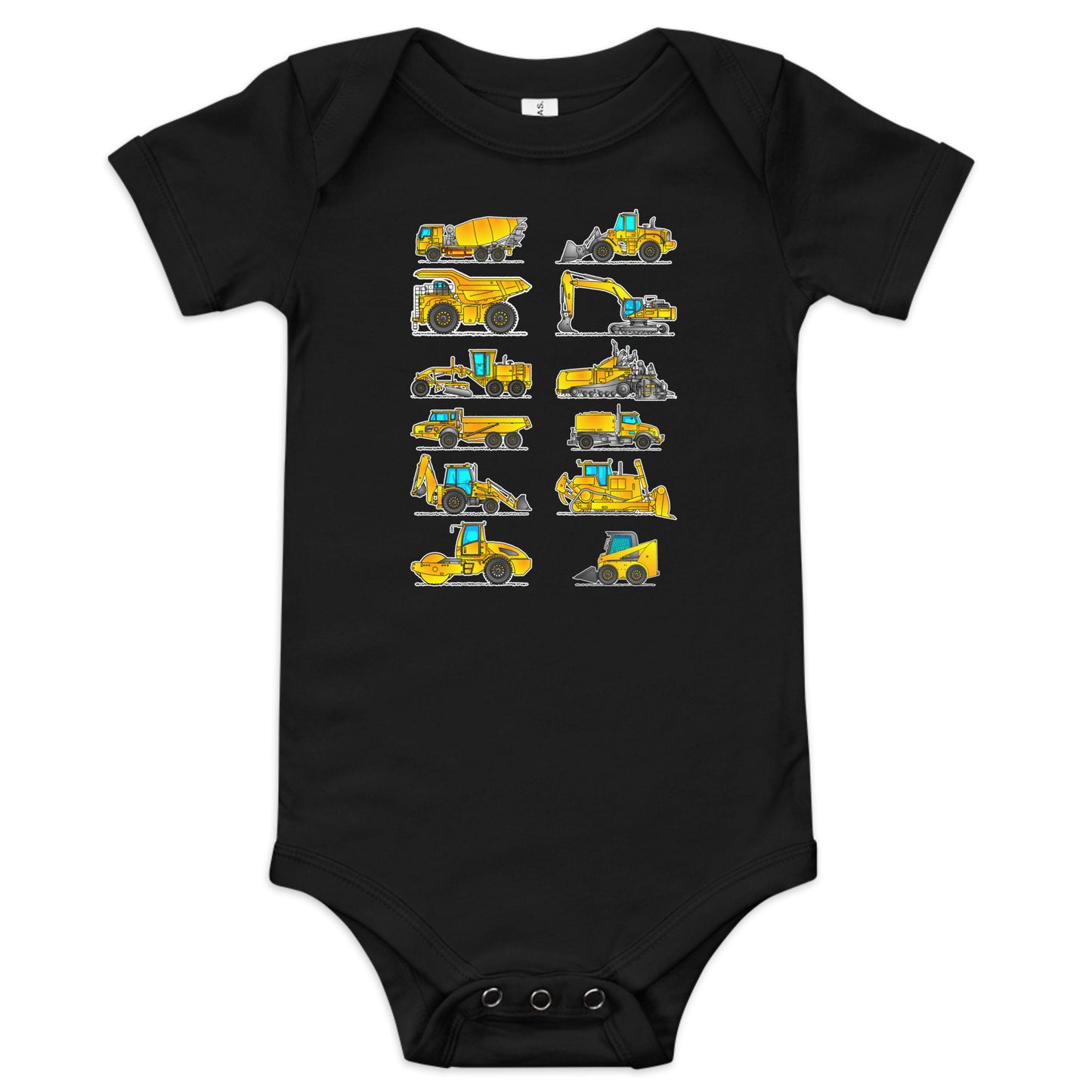 Baby Construction Vehicle One Piece