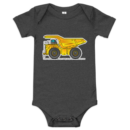 Baby Yellow Dump Truck One Piece