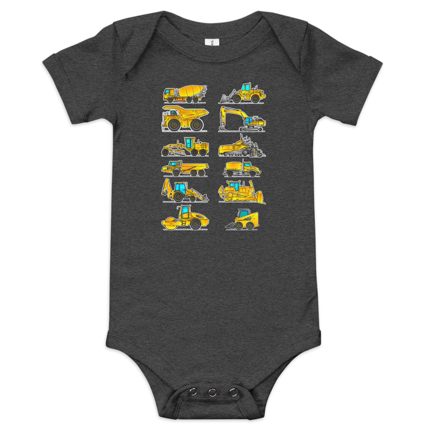 Baby Construction Vehicle One Piece