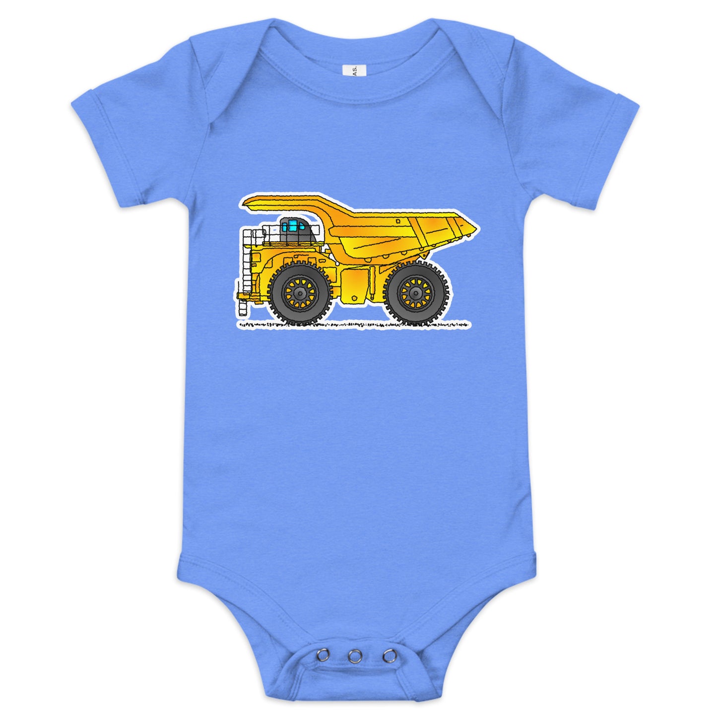 Baby Yellow Dump Truck One Piece