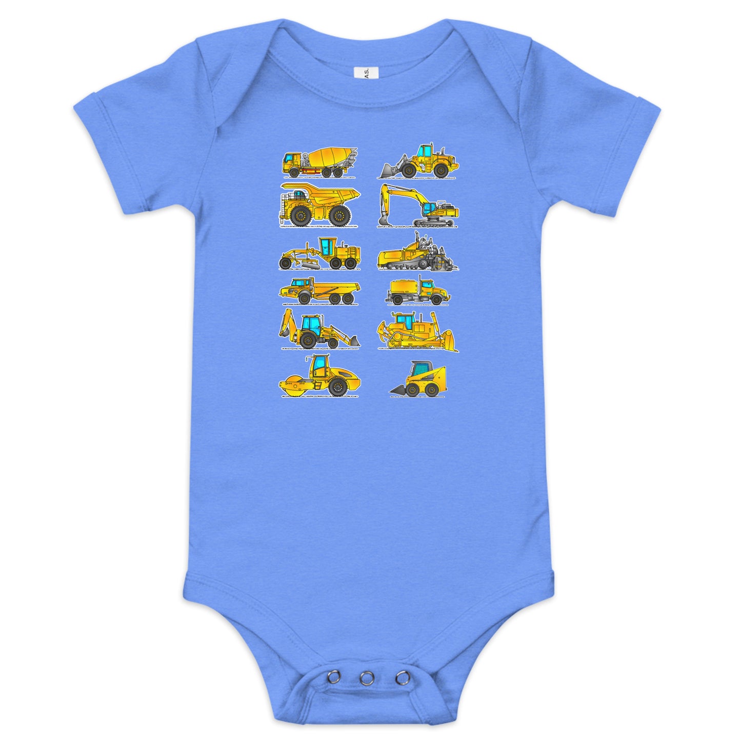 Baby Construction Vehicle One Piece