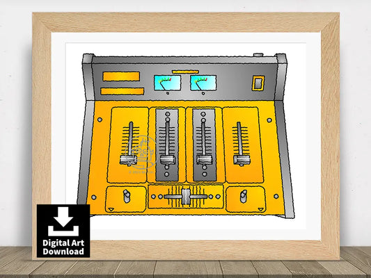 Gemini PMX-2200 ミキサー – デジタルイラスト ダウンロード (E043)