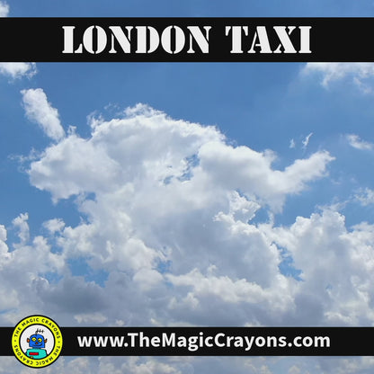 UK Black Cab Taxi – Digital Illustration Download (E039)