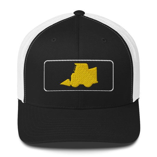 Skid Steer Cap. Trucker Cap With Embroidered Yellow Skid Steer. Best Construction Worker Driver Operator Gifts C005