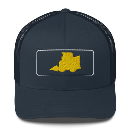 Skid Steer Cap. Trucker Cap With Embroidered Yellow Skid Steer. Best Construction Worker Driver Operator Gifts C005