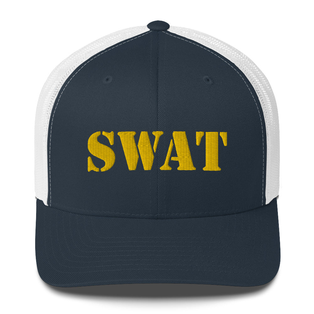 SWAT チーム トラッカーズ キャップ