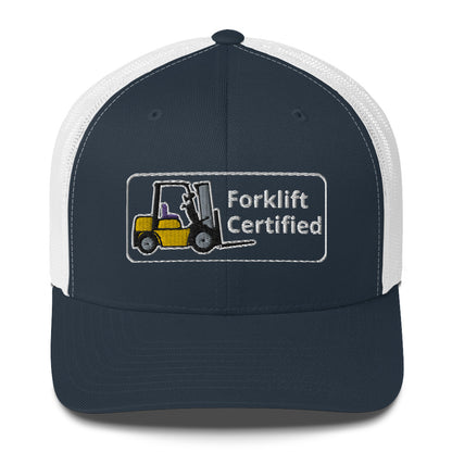 Yellow Forklift Certified Cap