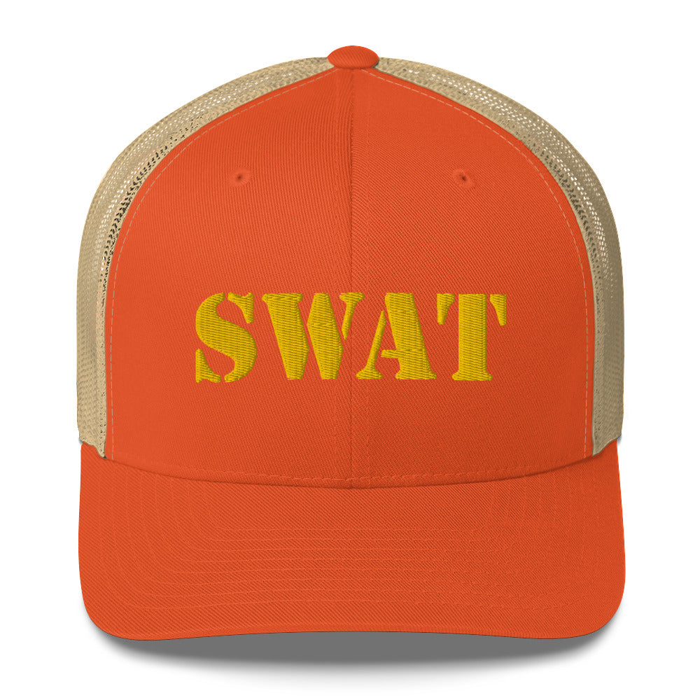 SWAT チーム トラッカーズ キャップ