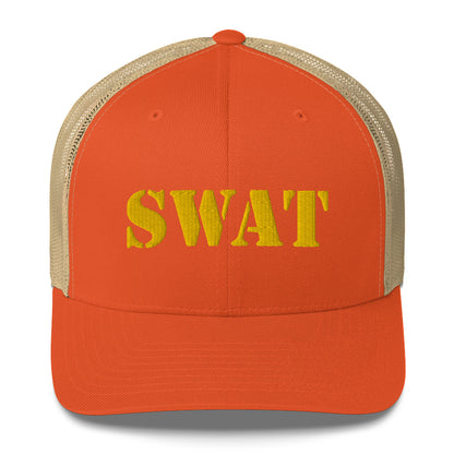 SWAT チーム トラッカーズ キャップ