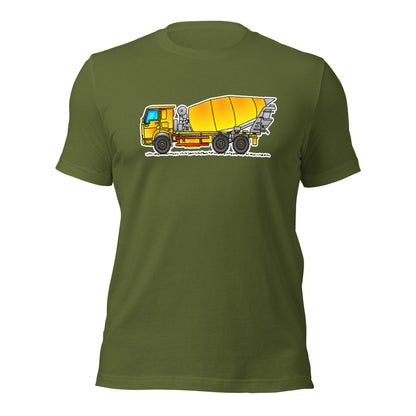 Concrete Mixer T-Shirt, Adult AT015