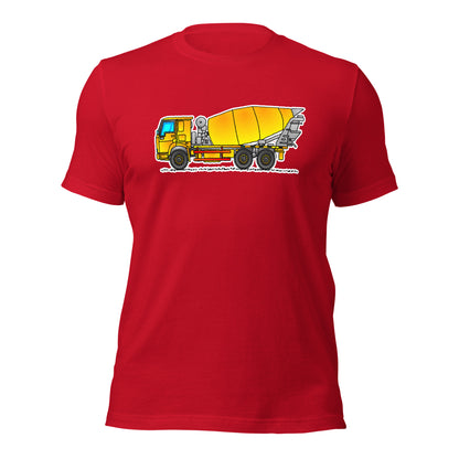 Concrete Mixer T-Shirt, Adult AT015