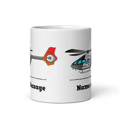 Personalized Police Helicopter Mug