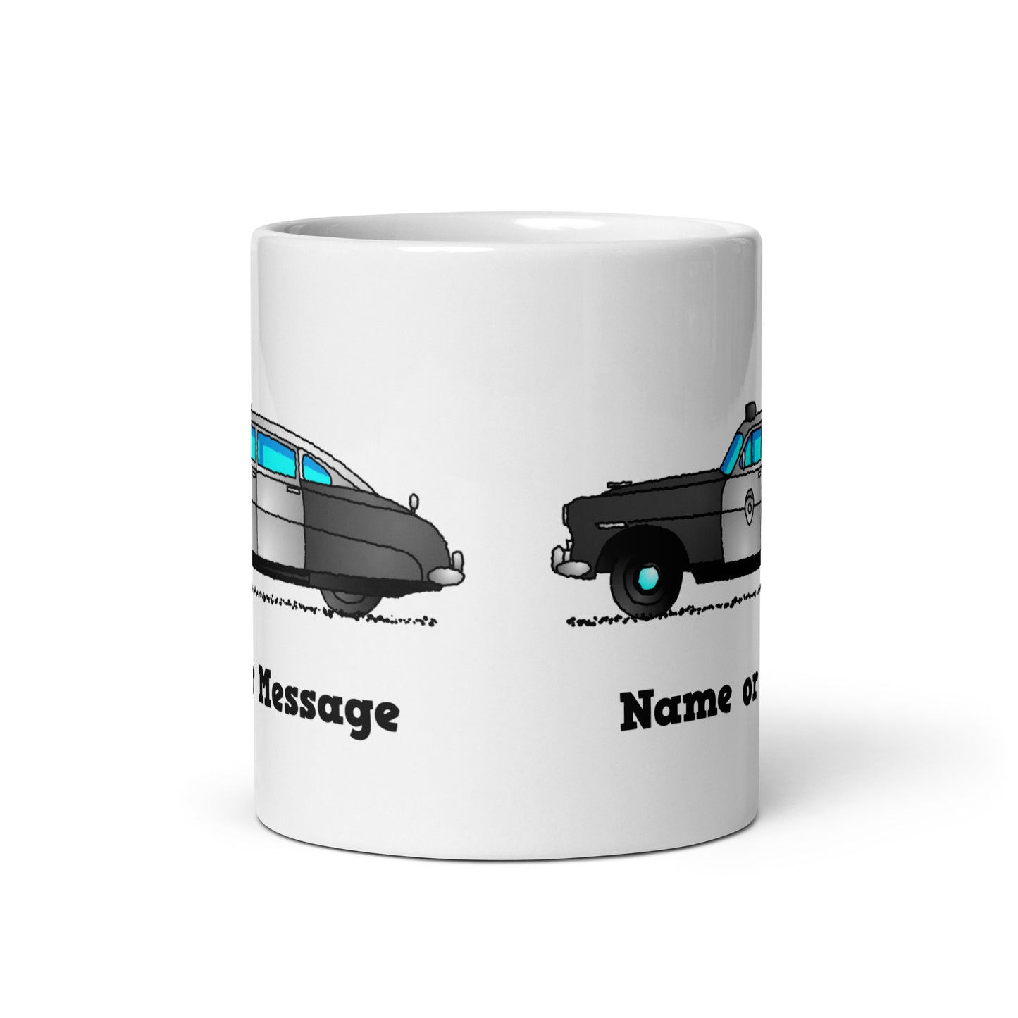 Personalized Classic American Police Vehicle Mug