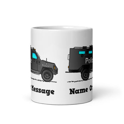 Personalized Police Tactical Operations Unit Mug