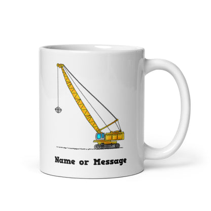 Personalized Crane Mug