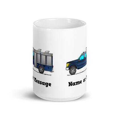 Personalized Police K9 Units Car Mug