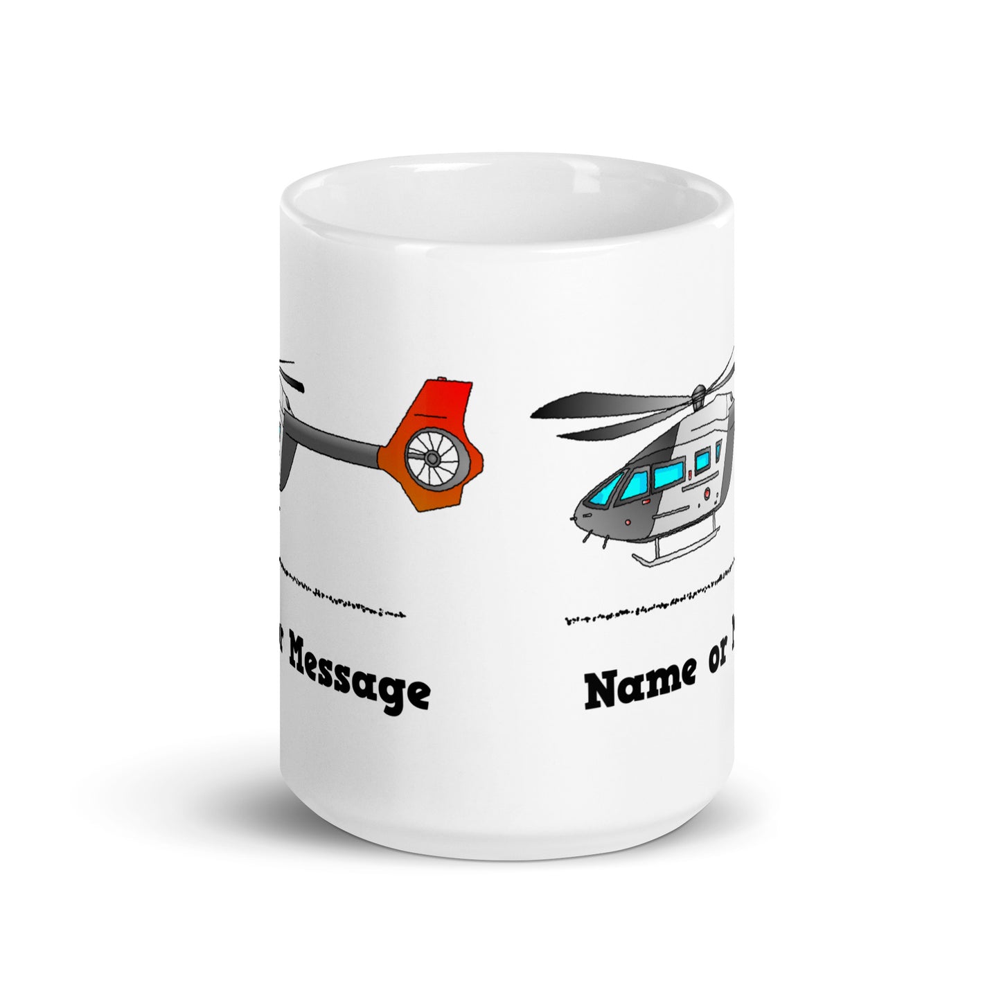 Personalized Police Helicopter Mug