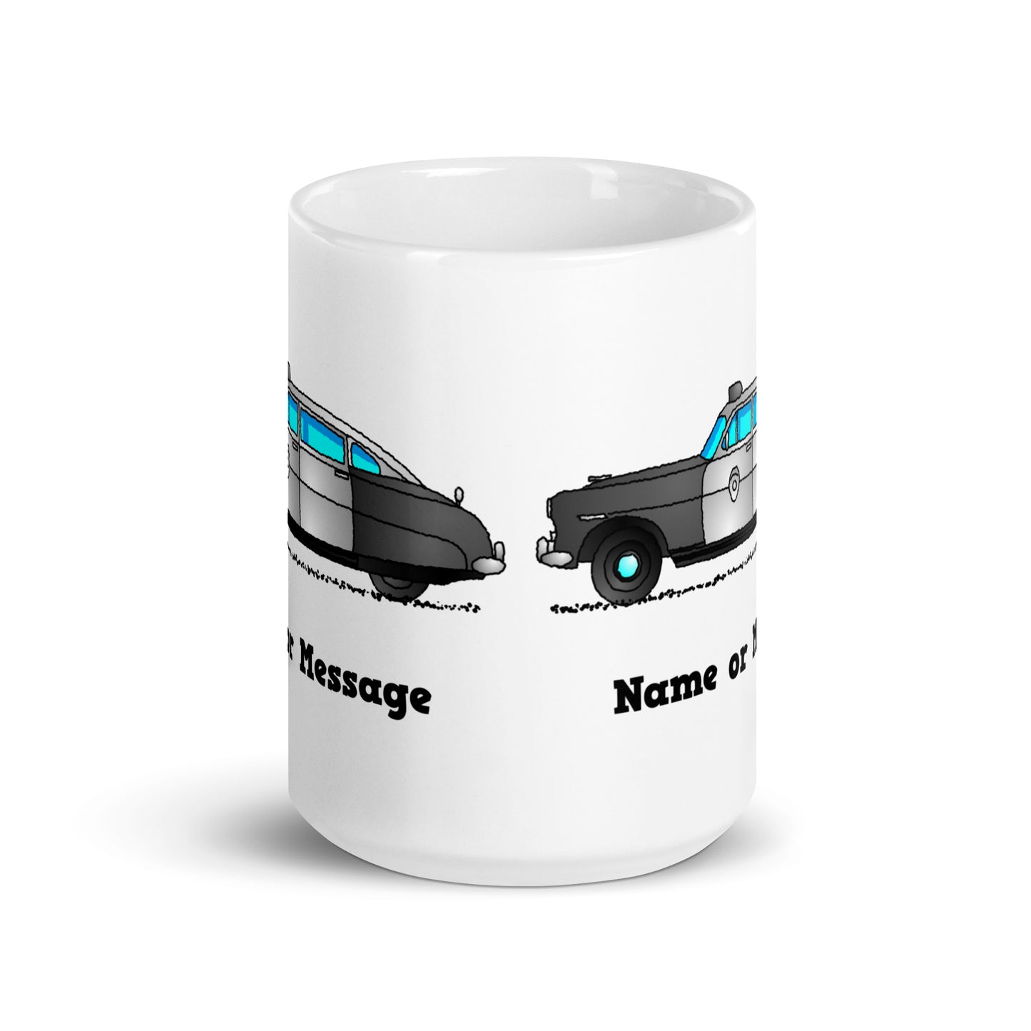 Personalized Classic American Police Vehicle Mug