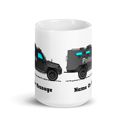 Personalized Police Tactical Operations Unit Mug