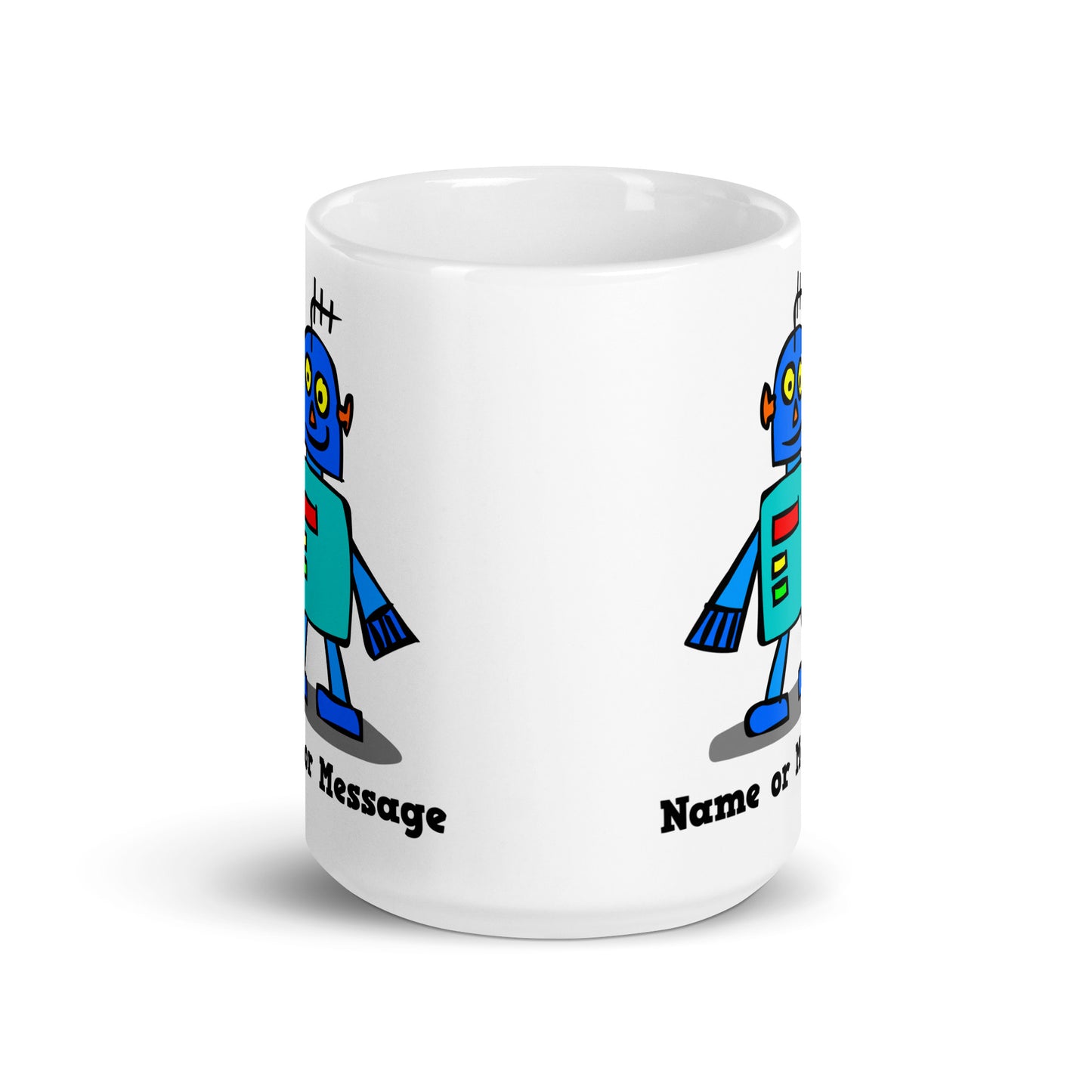 Personalized, The Magic Crayons Robots Mug