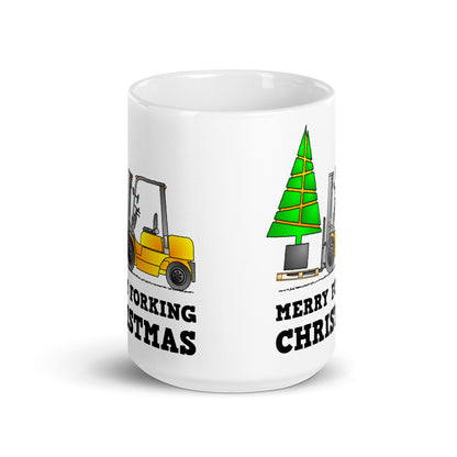 Merry Forking Christmas Mug