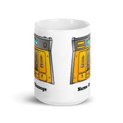 Personalised Gold DJ Mixer Mug