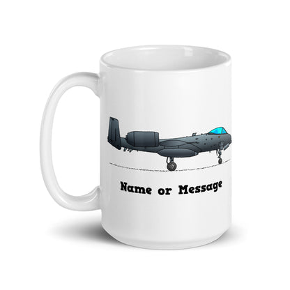 A-10 Thunderbolt Mug, Personalized