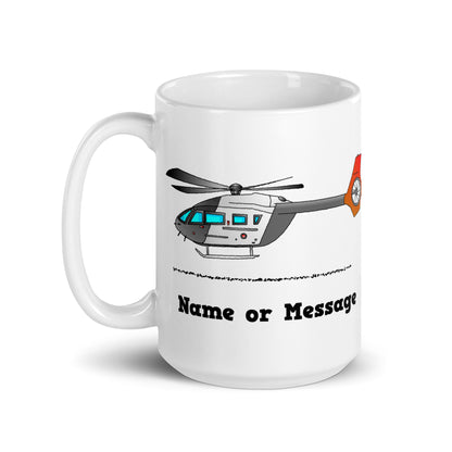 Personalized Police Helicopter Mug