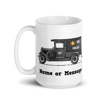 Personalized Police Paddy Wagon Mug