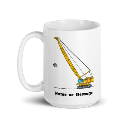 Personalized Crane Mug