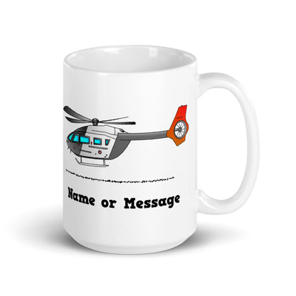 Personalized Police Helicopter Mug