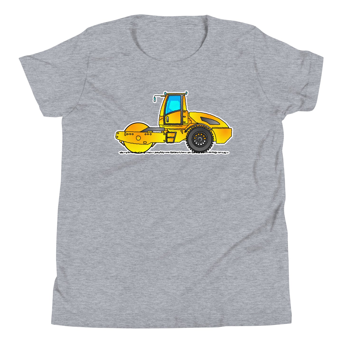 Youth Yellow Road Roller T-Shirt