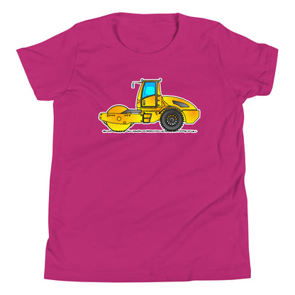 Youth Yellow Road Roller T-Shirt