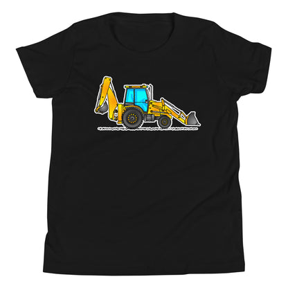 Youth Yellow Backhoe T-Shirt