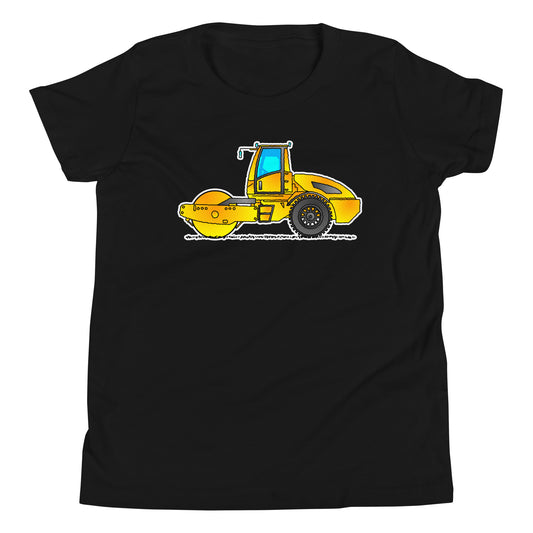 Youth Yellow Road Roller T-Shirt