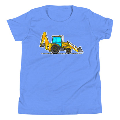 Youth Yellow Backhoe T-Shirt