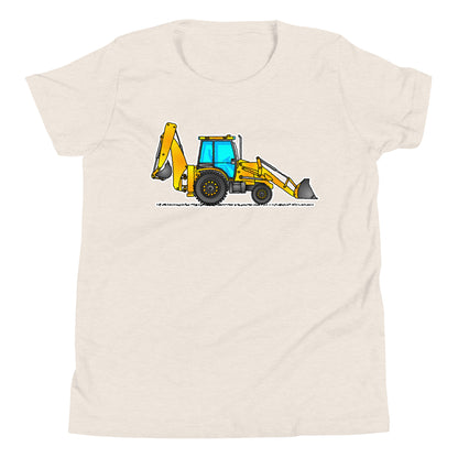 Youth Yellow Backhoe T-Shirt