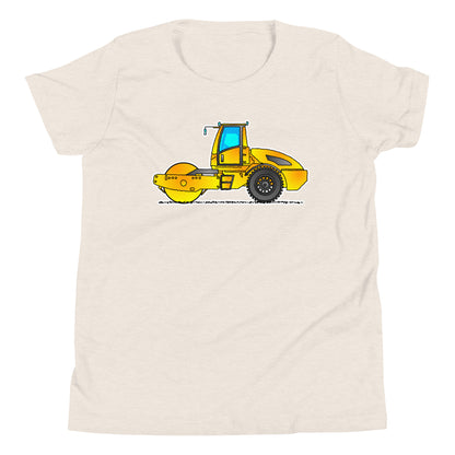 Youth Yellow Road Roller T-Shirt