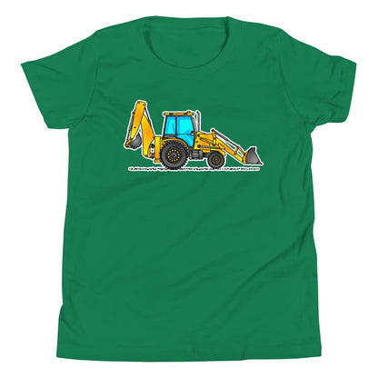 Youth Yellow Backhoe T-Shirt